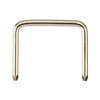 Harwin D3082-05 ປລັກຊື່ມຊາຍສັ້ນທອງບໍ່ມີສະໜອງສີຟ້າ