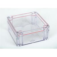 Serpac RB55P14C10C NEMA/IP ອັດຕາສ່ວນ N4/IP67 CLR/CLR POLY 4.72 x 4.72 x 2.38"