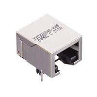 Amphenol CONEC 33TS3004S-88B ປຸ່ມຕ່ອມ RJ45 8P8C LO PROFILE SHIELDED JACK