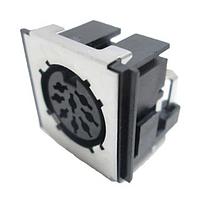 Kobiconn 161-0508-28A-E ຕົວເຊື່ອມຕໍ່ຮູບວົງກົມ DIN 8 PIN DIN PC SHIELD