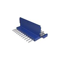 Amphenol FCI 66226-011LF ຕົວເຊື່ອມ Clincher™ Flex Connectors, Pin Assembly, ແຖວດຽວ, 11 ຕຳແໜ່ງ, 2.54mm (.100in) ຊ່ອງຫຼິ້ນ.