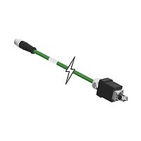 Molex 1201080279 ເຄື່ອງສາຍ Ethernet / ເຄື່ອງສາຍເຄືອກ M12-4P(D)-MM-ST/PUSHPULL RJ 8m