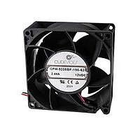 Same Sky (formerly CUI Devices) CFM-9238BF-2110-663-22 DC Axial Fan dc axial fan, 92 mm square, 38 mm, 24 Vdc, ball, 11000 RPM, 151.06 CFM, TS/PWM