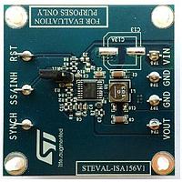 STMicroelectronics STEVAL-ISA156V1 ຕົວຄວບຄຸມແຮງໂຕລະຟັດ - ຕົວຄວບຄຸມສະຫວັດແລກ in4V-38V,out3.3V,2A 500kHz,LCM eval brd