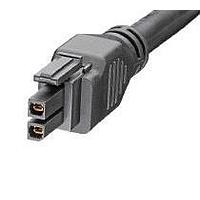 Molex 245136-0220 ສາຍສະແຕນລະດັບ Megafit 2ckt ສີດຳ 2M ປົກກັນດ້ວຍ Overmolded