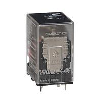 Schneider Electric Relays 782XBXCT-12D Cube 782 ອິດສະຄິບ Relay DPDT, 15A, Cvr ກັບ PCB