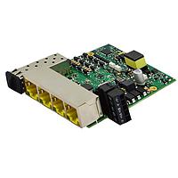 Brainboxes SW-195 ເອເທີເນດ ສະວິດຊ໌ Embedded 4 Port PoE+ Gigabit Ethernet Switch + SFP