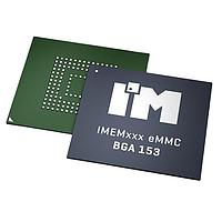 Intelligent Memory IMC1B1A6C1A0A1I3A5A0000 eMMC , 11.5x13 153 ball, 128GB, -40C ຫາ 85C