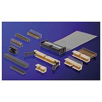 Amphenol FCI 98464-G61-12LF Shrouded Shrd hdr,Dbl Row,T/H .76um, 12P, R/A