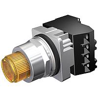 SIEMENS 52PT6H9AB ປຸ່ມກົດເພື່ອທົດສອບ PTT/ILL PB,MOM,XFMR,240V,AMB,1NO-1NC,LED