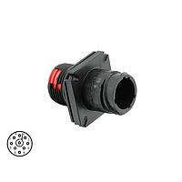 Eaton Souriau-Sunbank CL1M1202 ຕົວເຊື່ອມຕໍ່ 9P Pin Receptacle IP67 Shell Size 1