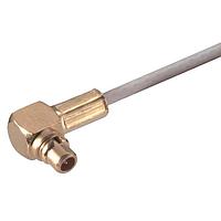 HUBER+SUHNER 16_MMCX-50-1-2/111_OH ຕົວເຊື່ອມ MMCX ປັດມຸມຂວາ ປລັກສາຍສັນຍາຍ (ຜູ້ຊາຍ)
