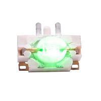 E-Switch TL3275AF160GYR ສະຫນັບສະຫນູນສະຫນັບສະຫນູນ Tactile, SPST-NO, Off-(On), ຕິດຕັ້ງພາຍນອກ, ມຸມຂວາ, LED, ສີຂຽວ, LED, ສີເຫຼືອງ