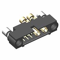 Harwin M80-5D10605MB-02-337-00-000 ຊຸດຕິດຕໍ່ສາຍສະເພາະ Headers 6+2 Pos. Male 22AWG+16AWG Cable Conn. Kit, Reverse Fix