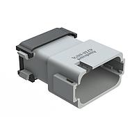 Amphenol SINE Systems AT16-15PA-EK02 ຕົວເຊື່ອມຕໍ່ 15 ຕຳແໜ່ງ ປິນ, ກະລຸນາ A, ຝາສິ້ນ, ການປິດສະຫນາມຂະໜາດຫຼຸດ, ສີເທ