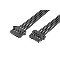 Molex 219656-2044 ສາຍສະແຕນລະດັບພິໂຄ-ລອກ F-F OTS Cbl Assy SR 600mm Au 4Ckts Blk