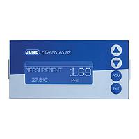 Jumo dTRANS AS 02 ເຄື່ອງສົ່ງສັນຍານ / ຄວບຄຸມສໍາລັບສັນຍານມາດຕະຖານແລະອຸນຫະພູມ (50 ~ +250°C, 96 mm × 48 mm, Part No.:  00550842)