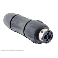 Eaton Souriau-Sunbank UTGX1JC102W2S ປຸ່ມຮັບສະຫຼຸບ ປຸ່ມຮັບສະຫຼຸບໃນແນວ, ມີກະບອກສາຍສົ່ງສະຫຼຸບດ້ານຫຼັງ, ສໍາລັບຕໍ່ຕ້ານຜູ້ຍິງ 4 ຕົວ, IP68/69K