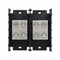 Eaton Bussmann 16500-2 ບລັອກຈ່າຍພະລັງງານ Wire-to-Board 2P 600VAC/DC