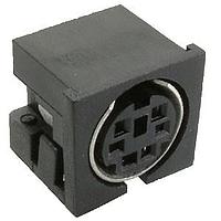 Same Sky (formerly CUI Devices) MD-50S ຕົວເຊື່ອມຕໍ່ mini-DIN, 5P jack, rt, ຜ່ານຮູ