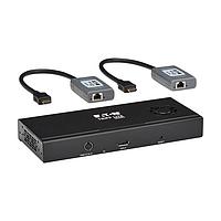 Eaton B156E-002-H8K-K ອຸປະກອນແບ່ງຈໍ Multi Display Splitter DisplayPort ເປັນ HDMI 2-Port Multi-Monitor Splitter/Extender Kit 8K/4K 60Hz DP 1.4 TAA