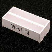 Kingbright KB2635EW ແຖວແລະອາເລັຍ LED ສີແດງ 625nm 60mcd ແຖວແສງກະຈາຍ