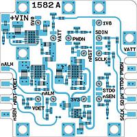Quantic X-Microwave XR-C6K1-0909D-SP ຕົວຄວບຄຸມ Bias Controllers, LT3045EDD#TRPBF