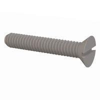 Essentra Components 022520A150 ສະກຣູຫຼັກຊອກຊະນີດມີຊ່ອງ 82 Slotted CSK Screw, 1/4-20 Thread, 1 1/2 Lg