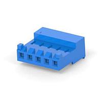 AMP Connectors - TE Connectivity 3-643821-5 ການປະກອບ Receptacle 05P RCPT ASSY 26 AWG