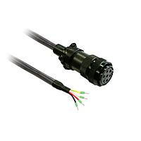 SCHNEIDER VW3M5D6AR50 ສາຍພະລັງງານມອຕເຕ້ດຣາຍວ 5m ປົກກັນສຽງ 4x 6mm, ຂໍ້ຕໍ່ BCH2 MIL