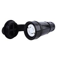 Molex 1301470109 ປຸກແລະປະຕູຮັບໄຟ AC WATERTITE L16-30R 480V BLK