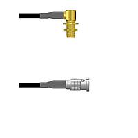 Amphenol Custom Cable Q-2P00V0003036i ສາຍສະບັບ RF SMA-RJB/HDBNC-SP G174 36I