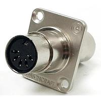 Switchcraft EHMIDI2 ຕົວເຊື່ອມຕໍ່ຮູບວົງກົມ DIN MIDI CPLR NICKEL