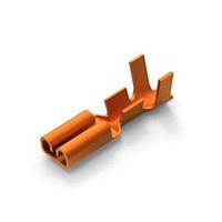 AMP Connectors - TE Connectivity 1494219-1 ການຕັດການຢ່າງລວດໄວ 110 FASTON, REC., 18-22 AWG, BR