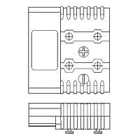 Anderson Power Products 2-5049 ກອງປົກກັນການປົດອິນເນີ HALFSB3