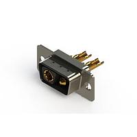 EDAC 627-2WK2222-2T1 ຕົວເຊື່ອມຕໍ່ Mixed Contact D-Sub Connectors Vertical Combo Dsub