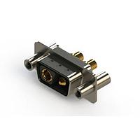 EDAC 627-2WK2624-4N4 ຕົວເຊື່ອມຕໍ່ Mixed Contact D-Sub Connectors Vertical Combo Dsub