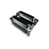 Adam Tech DPD-25-00-B3 ຕູ້ຕໍ່ສອງພອດ D-Sub 25P ຜູ້ຊາຍ/ຜູ້ຊາຍ ສອງພອດ R/A