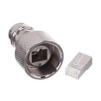 Amphenol CONEC 17-103274 ວົງກົດ RJ45-IP67 M28THRPLKT MTLCat5e Knurled Cu