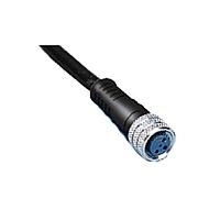 Molex 1200860336 ເສັ້ນສາຍອ່ານສະເຫຼີມ / ເສັ້ນສາຍກະທົບ NC 3P FP 2M COUPLER 24AWG PUR