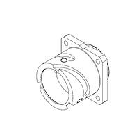 Amphenol Industrial GTCE02R22-22S(023) ຕົວເຊື່ອມ GTC-E, ຕົວຮັບສະຕິກແບບສີ່ແຂນ, ບາໂນເຍດ, ຂະໜາດເປັນເຊວ 22, 4 sz 8 skt ຊີເວີລປະດັບເງື່ອງ, ການບິນ, ບໍ່ມີເຄື່ອງມືສະໜອງດ້ານຫຼັງ, ການປົກຜົມນິເຄວ, ROHS