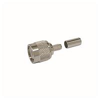 Amphenol Times Microwave Systems EZ-200-TM-X ຕົວເຊື່ອມ TNC-ຜູ້ຊາຍ (ປລັກ) ຕົວເຊື່ອມຄຣິມ, ຂາຍບໍ່ມີການບວດບາດ, ບໍ່ມີການຕັດກອງເສັ້ນໄຟ