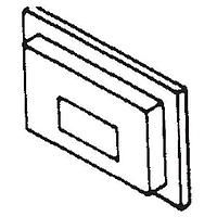 Honeywell AML52-C10C ເລນສ໌ SQ CLEAR BUTTON W/LED FOR PUSHBUTTON