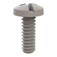 Essentra Components 010632CD037 ການປະສົມສະກຣູບັນດາກັນເຄື່ອງ, #6-32 ການດັບກະດູກ, 3/8 ຍາວ