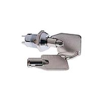 E-Switch KO105B1001 ສະຫນັບສະຫນູນ Keylock 1A 125VAC .5A 250VAC Key Pull Pos. 1,2