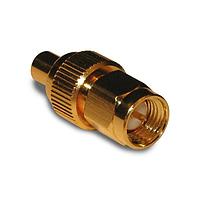 Amphenol RF 242126 ຕົວແປ RF - ລະຫວ່າງຊຸດ MCX JACK ໄປຫາ SMA PLUG ADAPTER