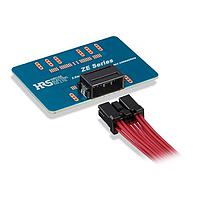 Hirose Electric ZE05H-2P-2H ປະຕູຮັບສະຫນອງມຸມຂວາ, SMT Solder Tabs, 2 ຕຳແໜ່ງ