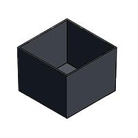 Hammond Manufacturing 1596B113-10 ກະຕ່າປອດຕິ້ງ Potting Box, 10 Pack 1.57x 1.57x 1.15 in