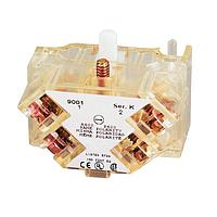 Square D 9001KA6G ສະຫນັບສະຫນູນ Switch Hardware PSH BTTN CONTACT 600VAC 10A 30MM, K