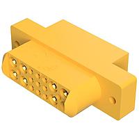 Amphenol Positronic GFSH89F1H ຕົວເຊື່ອມຕໍ່ພວມຄວາມແຮງສົມປຽບປະສົມ, 8 ຂະໜາດ 16 ແລະ 9 ຂະໜາດ 22 ຕິດຕໍ່, ປະຕູປະກອບ (ຍິງ), ການບັນດາດ (ຕິດຕໍ່ສັ່ງຊື້ແບບແຍກ)